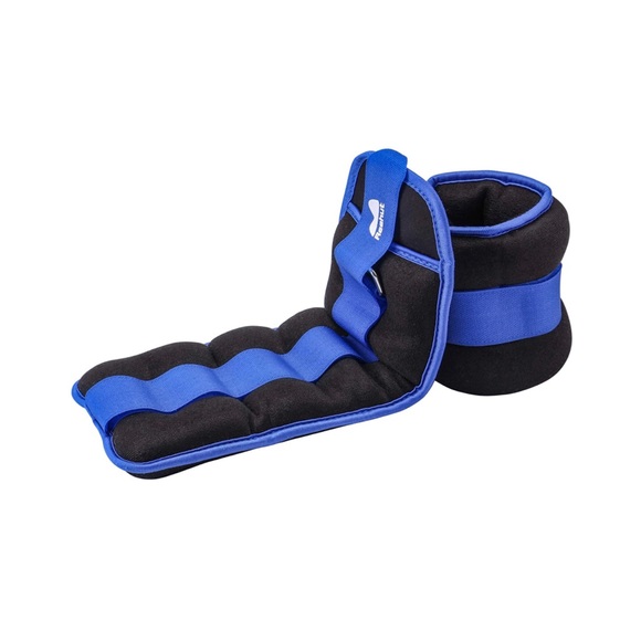 Purple Premium Adjustable Silicone Wrist & Ankle Weights (1lb Each, 2lb Pair) - Waterproof & Sweatproof for Enhanced Yoga, Running & Fitness Workouts